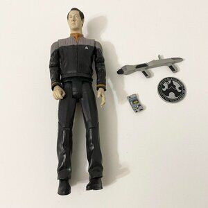 2002 Star Trek Lieutenant Commander Data 7 Inch Action Figure
